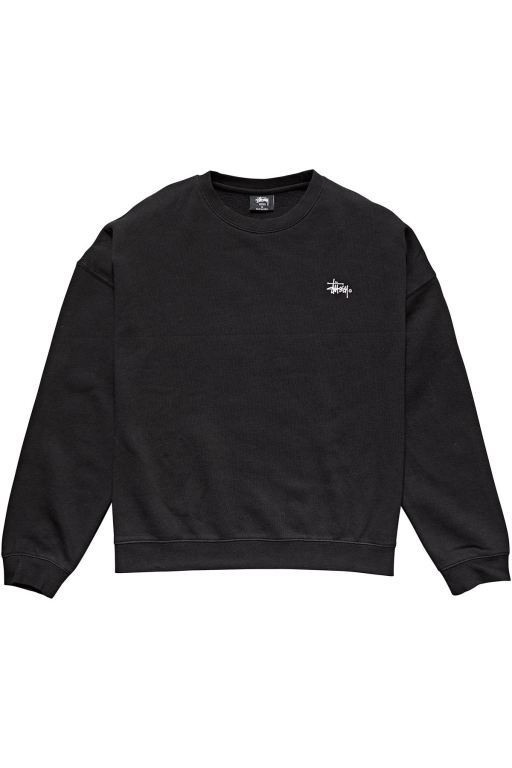 Stussy Womens Graffiti Crew Sweaters Black - FPYVQ3059